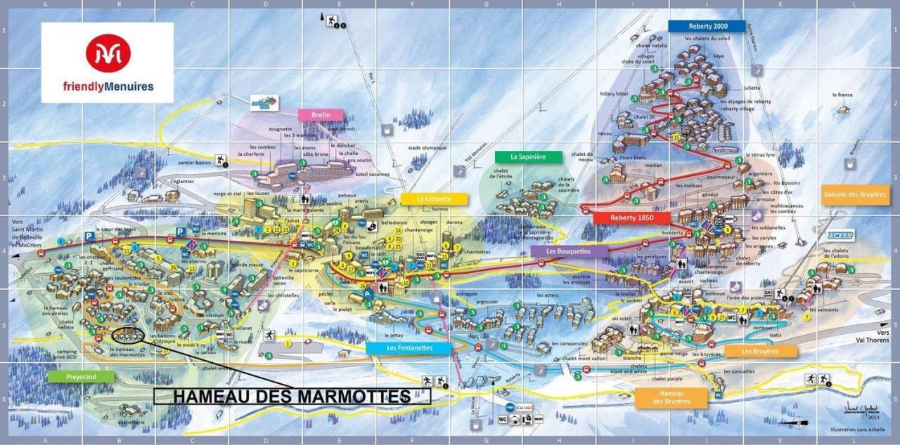 Chalet Ananas, Hameau Des Marmottes サン・マルタン・ド・ベルヴィル エクステリア 写真